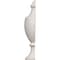 Ekena Millwork 2"W x 1"D x 6"H Half Round Urn Finial FIN02X06UH - alternate 3